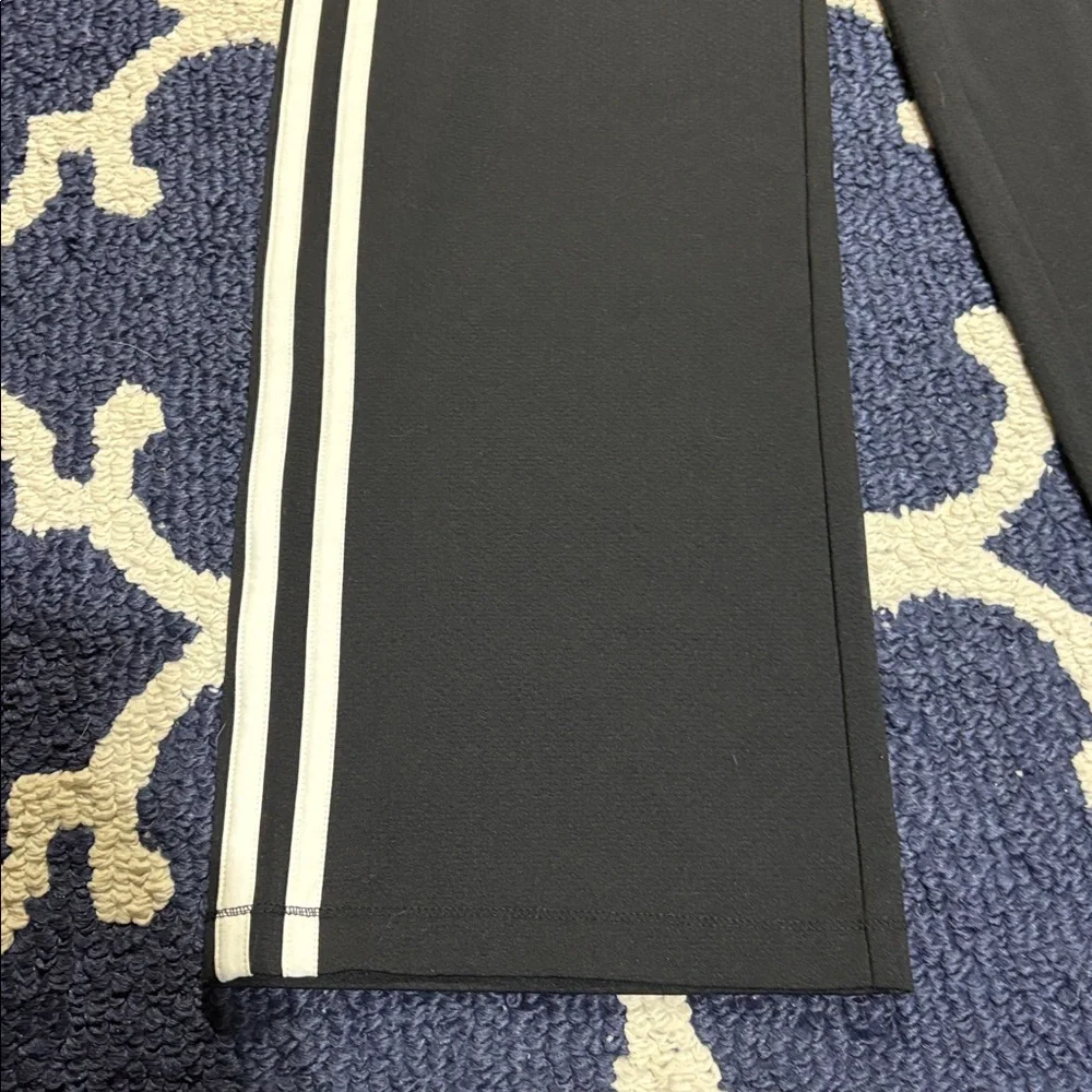 NWT Tek Gear Black White Stripe Relaxed Performance Pants sz M - Picture 4 of 9